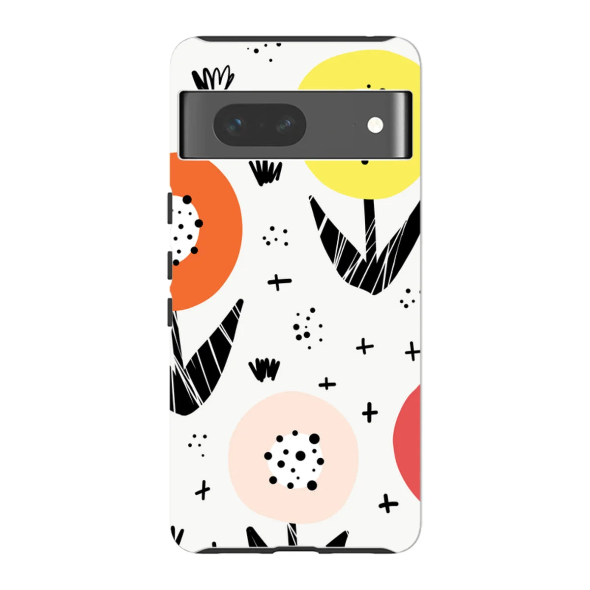Botanical Doodle — Pixel 7 Tough Case — Finnaij