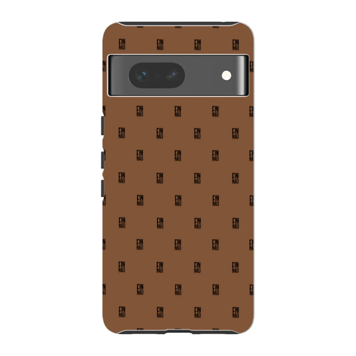 Monogram Chocolate Lover — Pixel 7 Tough Case — Finnaij