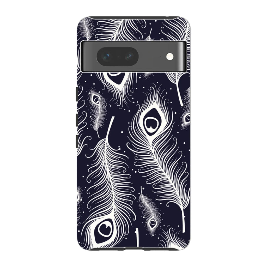 Feathers in Bloom — Pixel 7 Tough Case — Finnaij