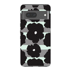 Bold Floral Black — Pixel 7 Tough Case — Finnaij