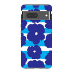 Bold Floral Blue — Pixel 7 Tough Case — Finnaij