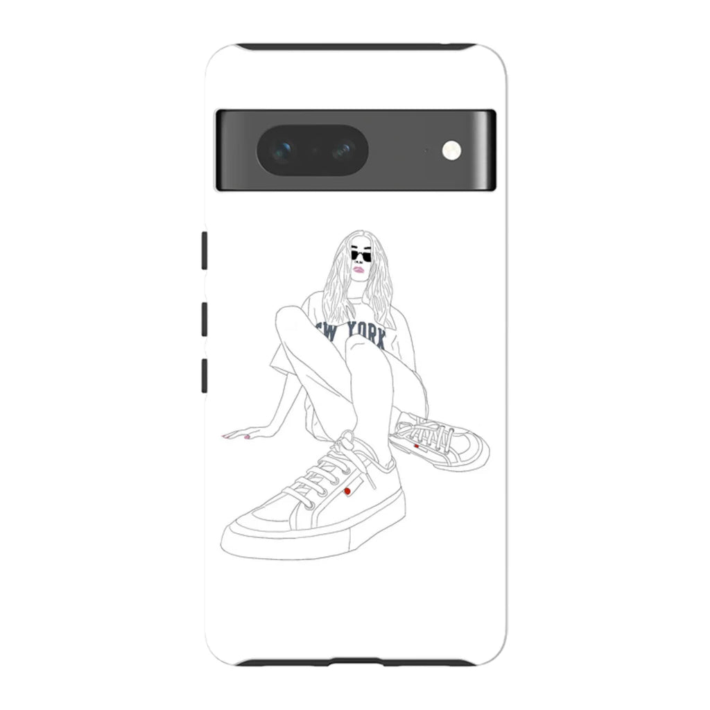 New York by Keagan Haight — Pixel 7 Tough Case — Finnaij