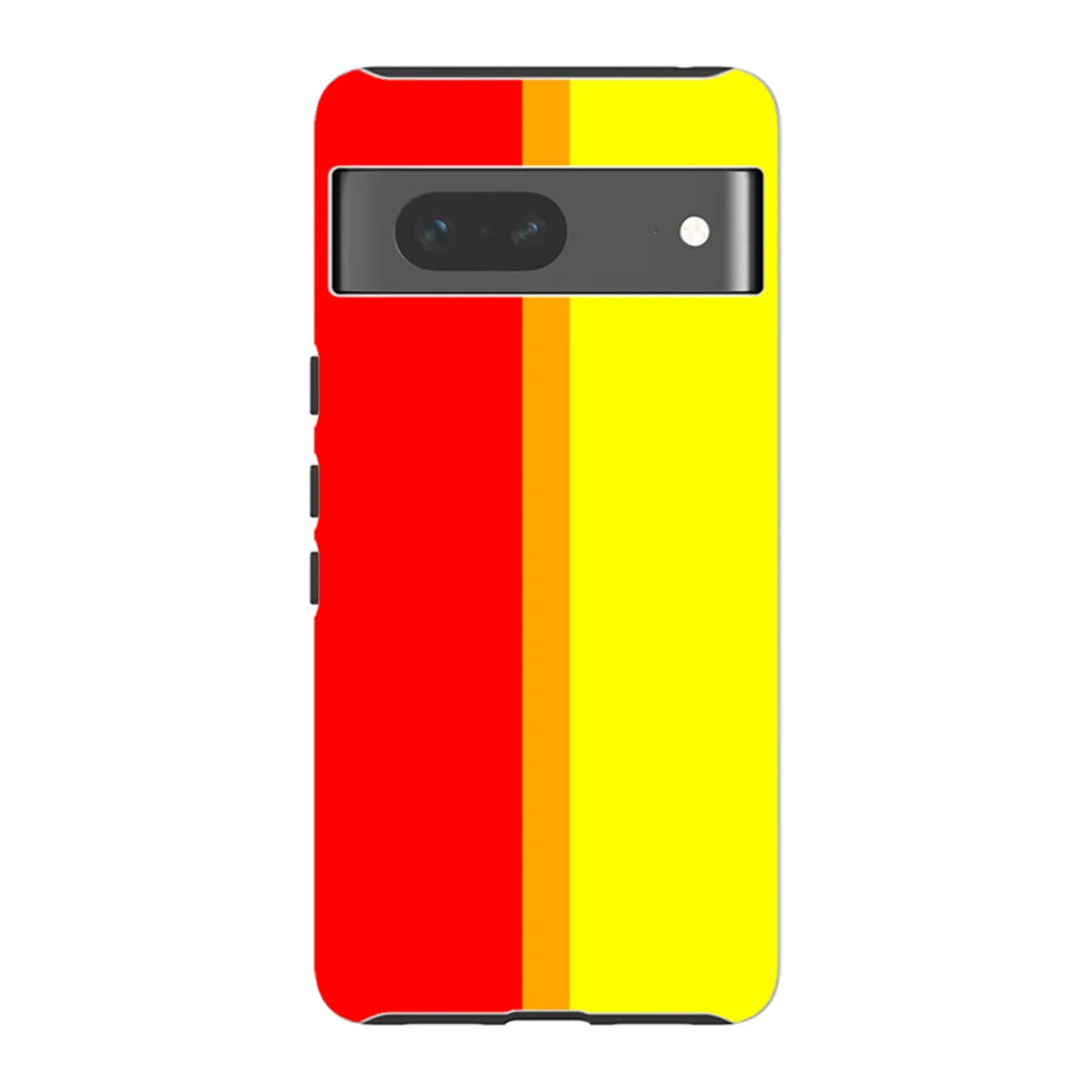 Rainbow Series Red Yellow — Pixel 7 Tough Case — Finnaij