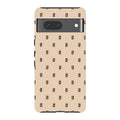 Monogram Beige Harvest — Pixel 7 Tough Case — Finnaij