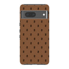 Monogram Chocolate Lover — Pixel 7 Tough Case — Finnaij