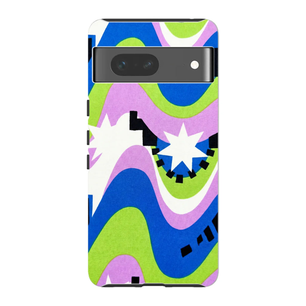 Aurora Pop Burst by Salla Niemi — Pixel 7 Tough Case — Finnaij