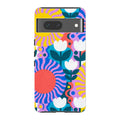 Midnight Sun Mod Bloom by Salla Niemi — Pixel 7 Tough Case — Finnaij