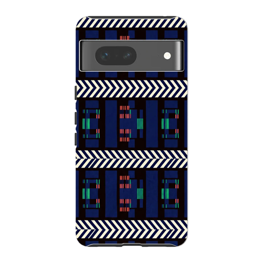 Midnight Aso-Oke by Ada Okoye — Pixel 7 Tough Case — Finnaij