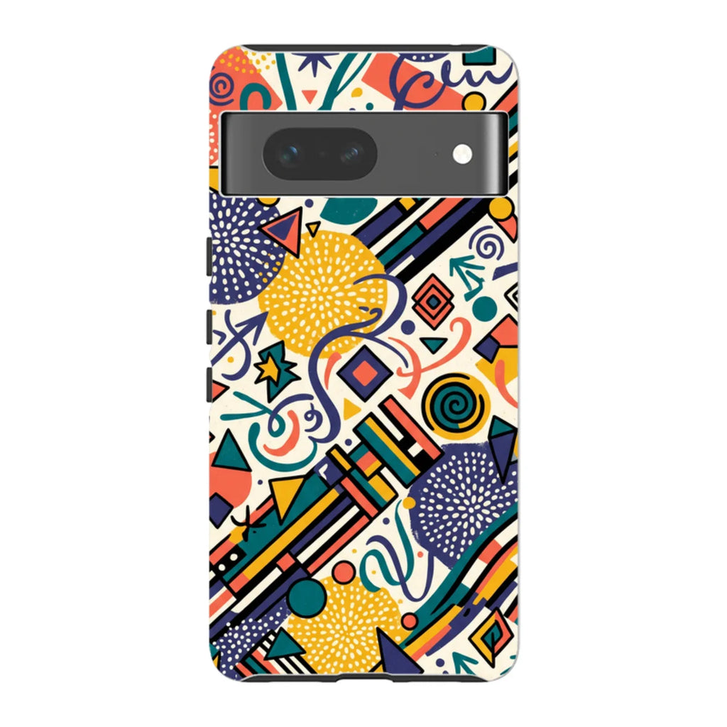 Festival Confetti (Daylight) by Ada Okoye — Pixel 7 Tough Case — Finnaij