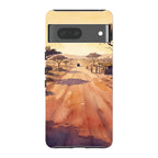 Laterite Road Golden Hour by Tobi Akinyemi — Pixel 7 Tough Case — Finnaij