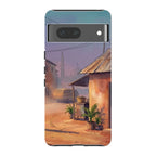 City Edge Quiet Street by Tobi Akinyemi — Pixel 7 Tough Case — Finnaij