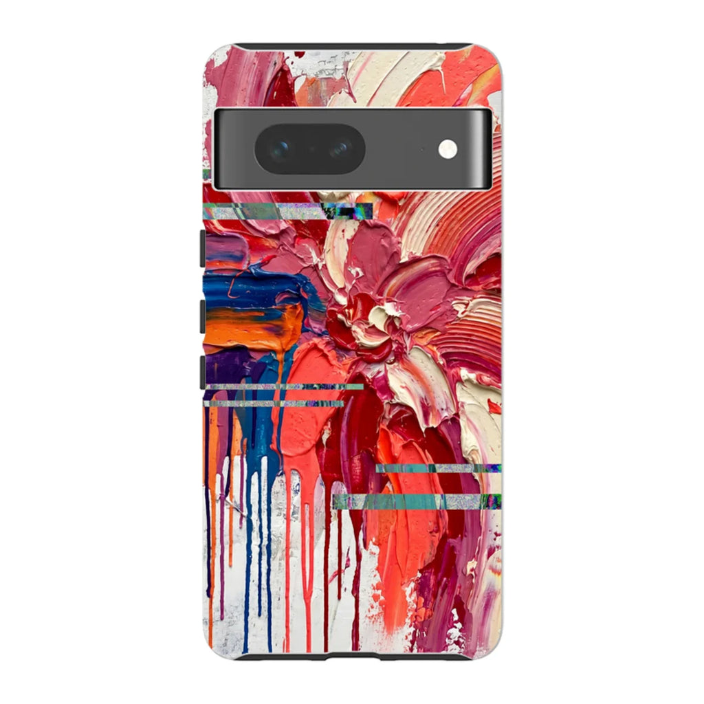 Abstract Florals by Frida Lövström — Pixel 7 Tough Case — Finnaij