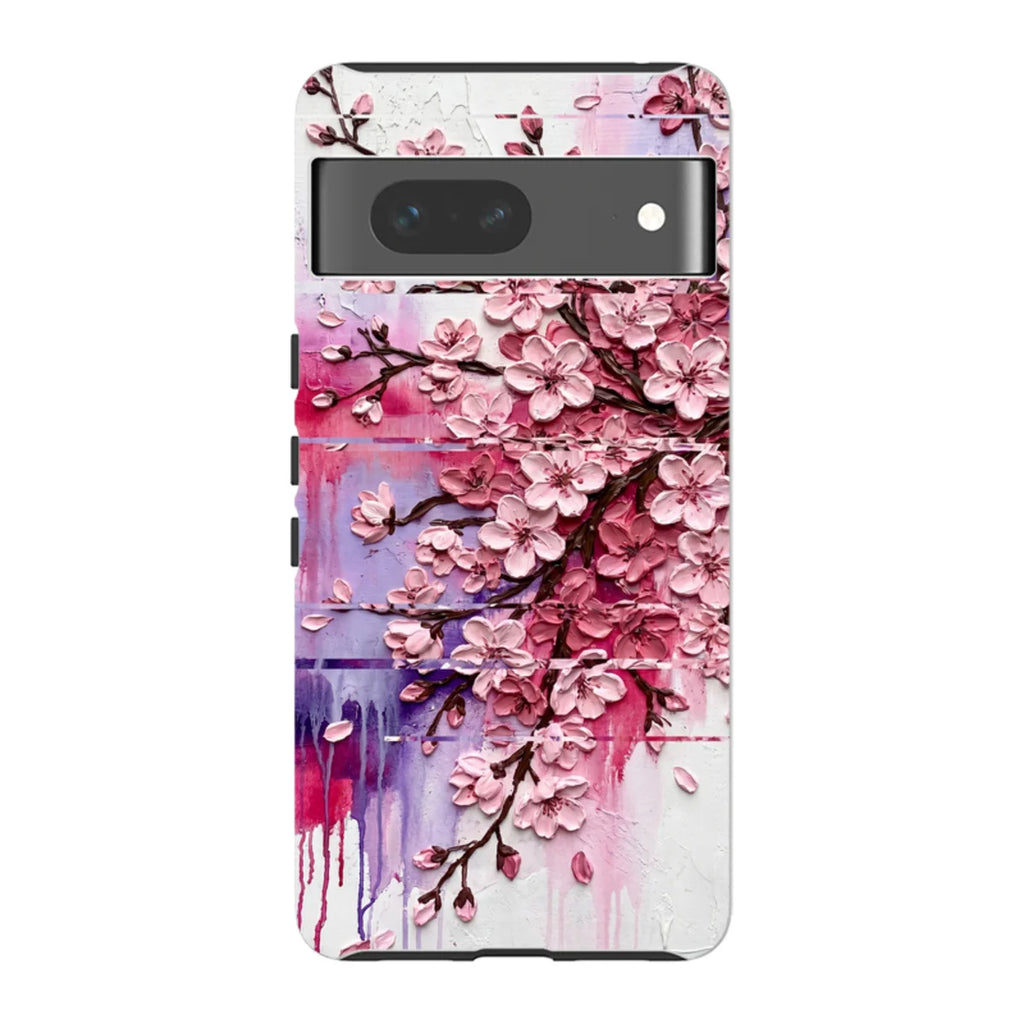 Cherry Blossoms by Frida Lövström — Pixel 7 Tough Case — Finnaij