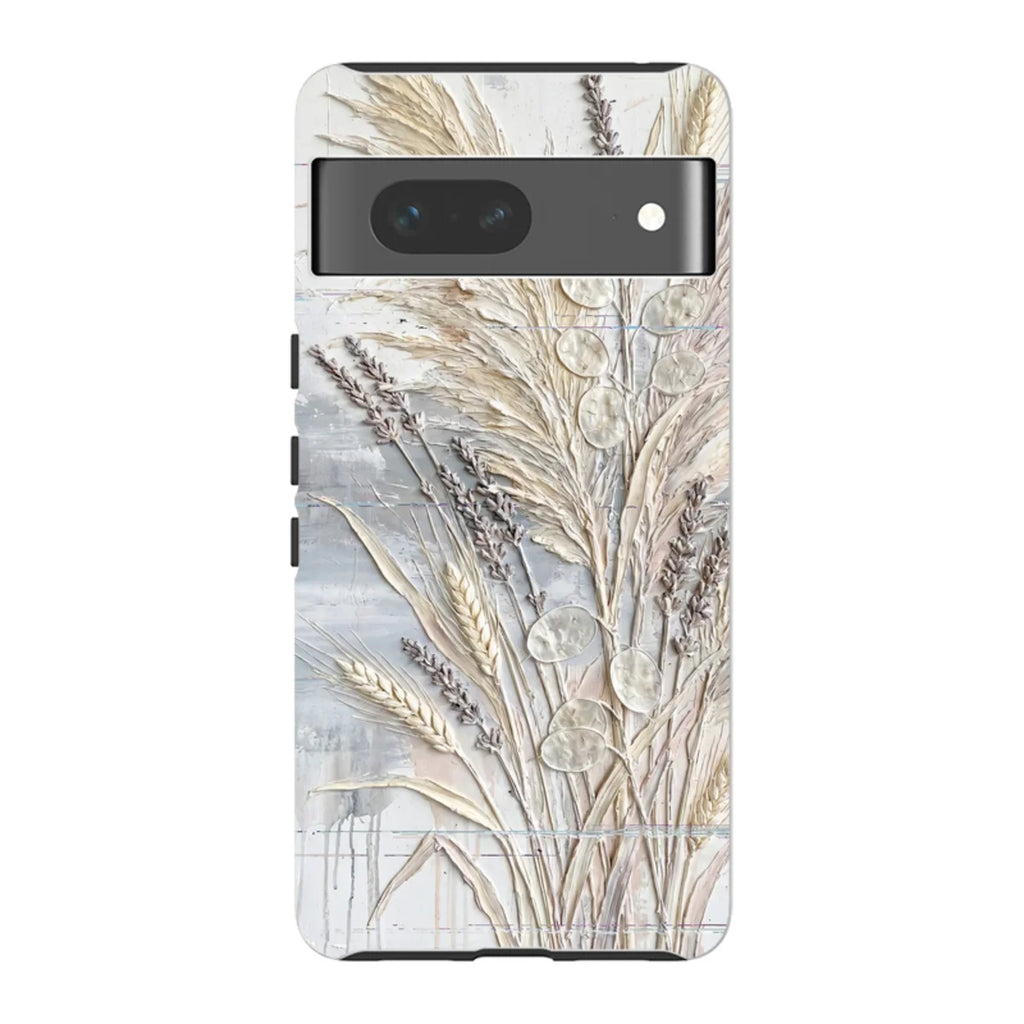 Dried Flowers and Grasses by Frida Lövström — Pixel 7 Tough Case — Finnaij
