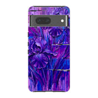 Iris Flowers by Frida Lövström — Pixel 7 Tough Case — Finnaij