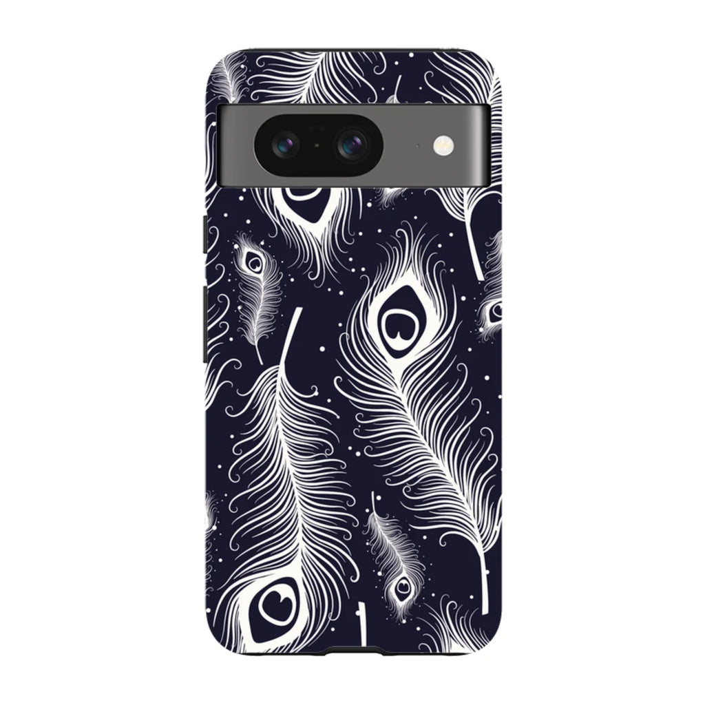 Feathers in Bloom — Pixel 8 Tough Case — Finnaij