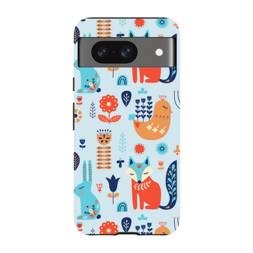 Nordic Ornament — Pixel 8 Tough Case — Finnaij