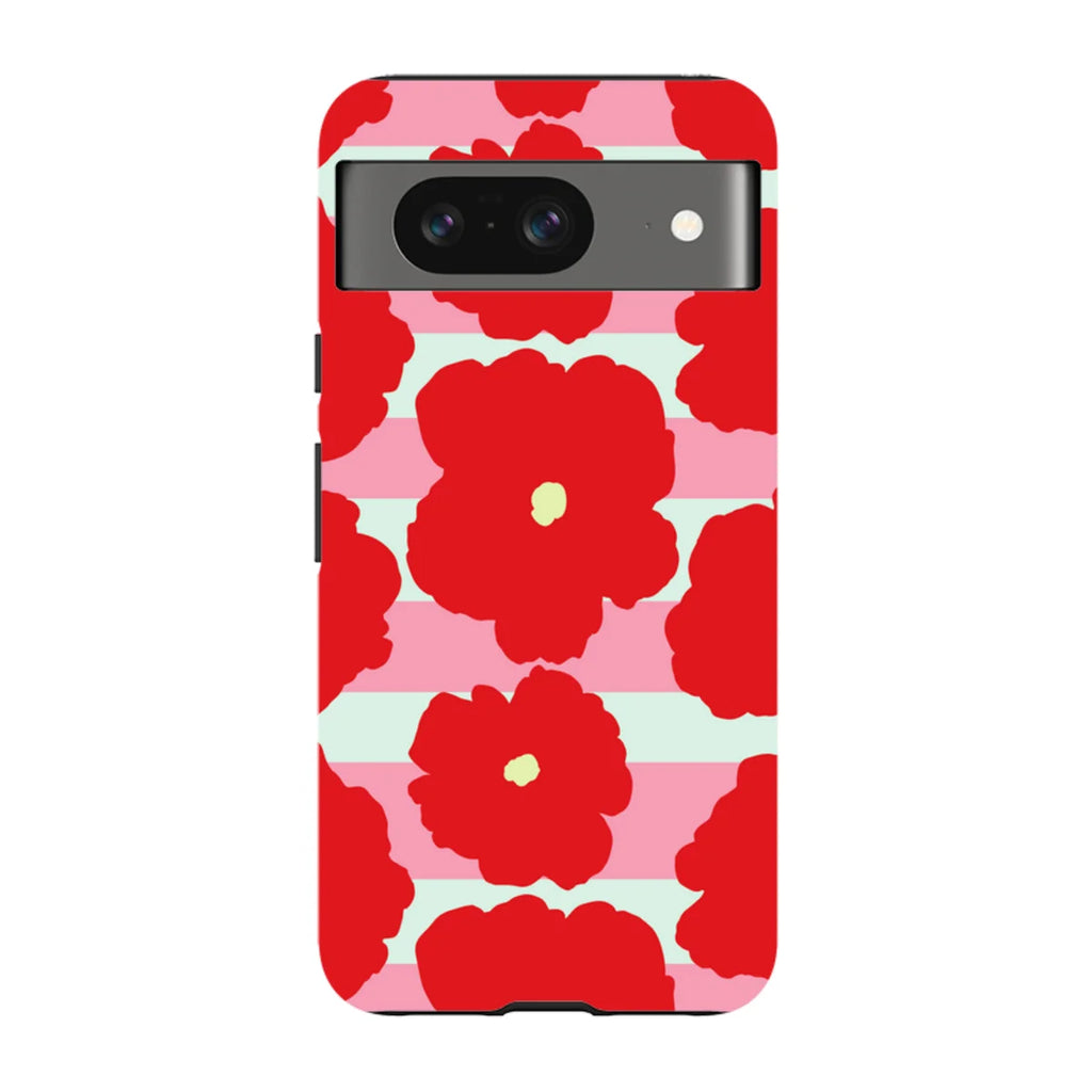 Bold Floral — Pixel 8 Tough Case — Finnaij