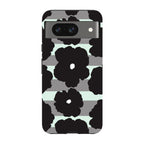 Bold Floral Black — Pixel 8 Tough Case — Finnaij