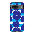 Bold Floral Blue — Pixel 8 Tough Case — Finnaij