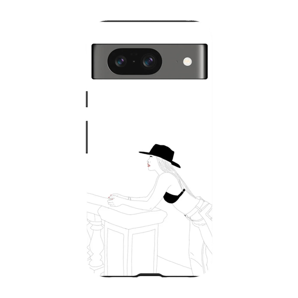 Cowgirl by Keagan Haight — Pixel 8 Tough Case — Finnaij