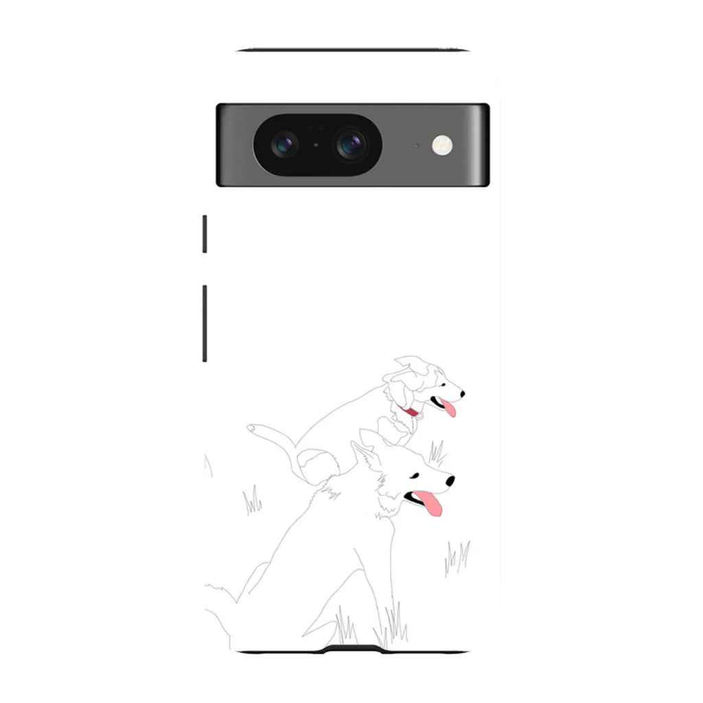 Sunny and Kit Kat by Keagan Haight — Pixel 8 Tough Case — Finnaij