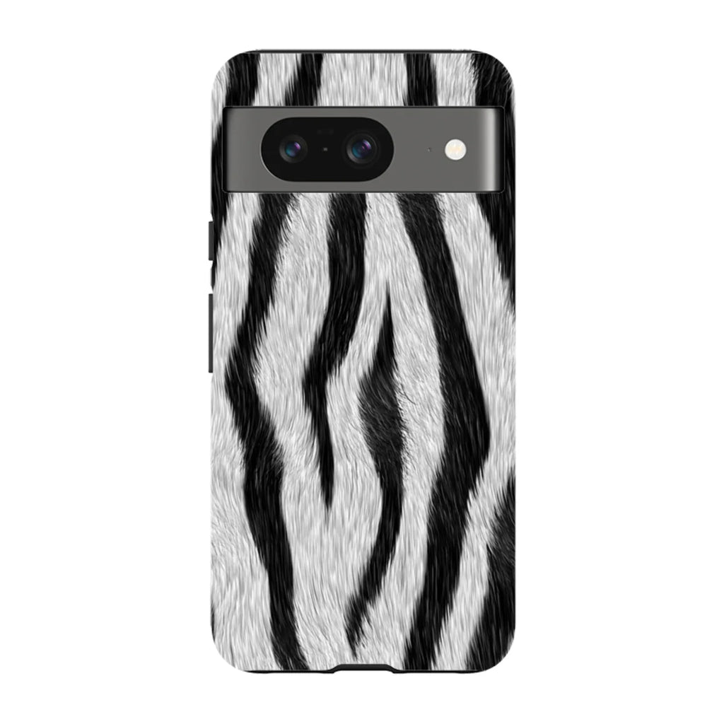 Zebra Groove — Pixel 8 Tough Case — Finnaij
