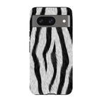 Zebra Groove — Pixel 8 Tough Case — Finnaij