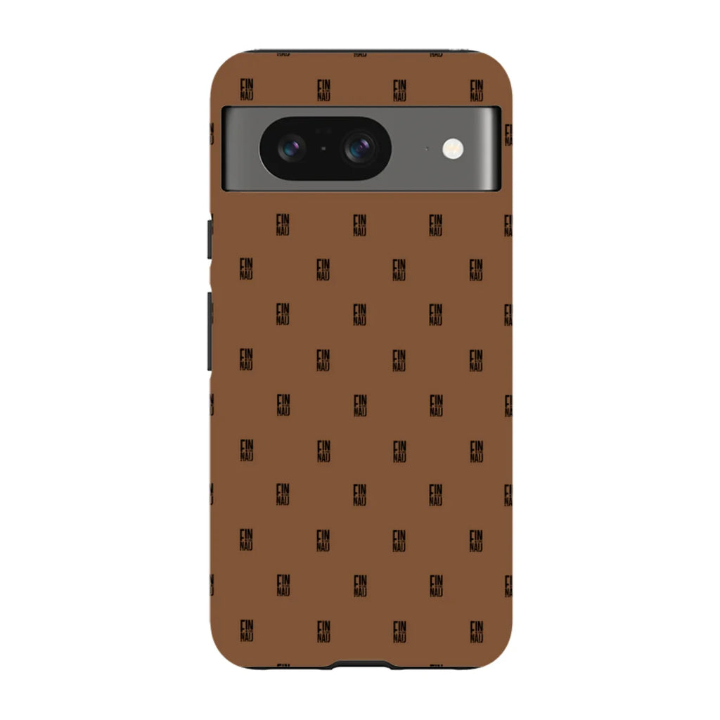 Monogram Chocolate Lover — Pixel 8 Tough Case — Finnaij