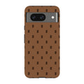 Monogram Chocolate Lover — Pixel 8 Tough Case — Finnaij
