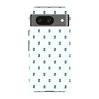 Monogram Snow — Pixel 8 Tough Case — Finnaij