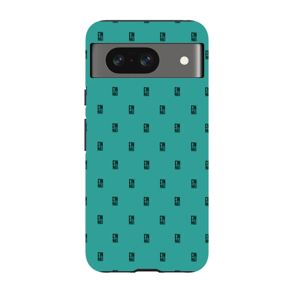 Monogram Teal — Pixel 8 Tough Case — Finnaij