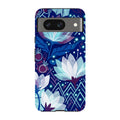 Frozen Lake Petals by Aino Kallio — Pixel 8 Tough Case — Finnaij