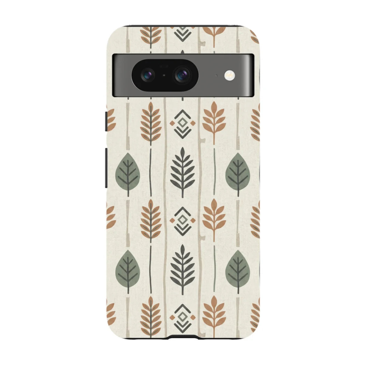 Birch and Linen Pattern by Elsi Vaarala — Pixel 8 Tough Case — Finnaij