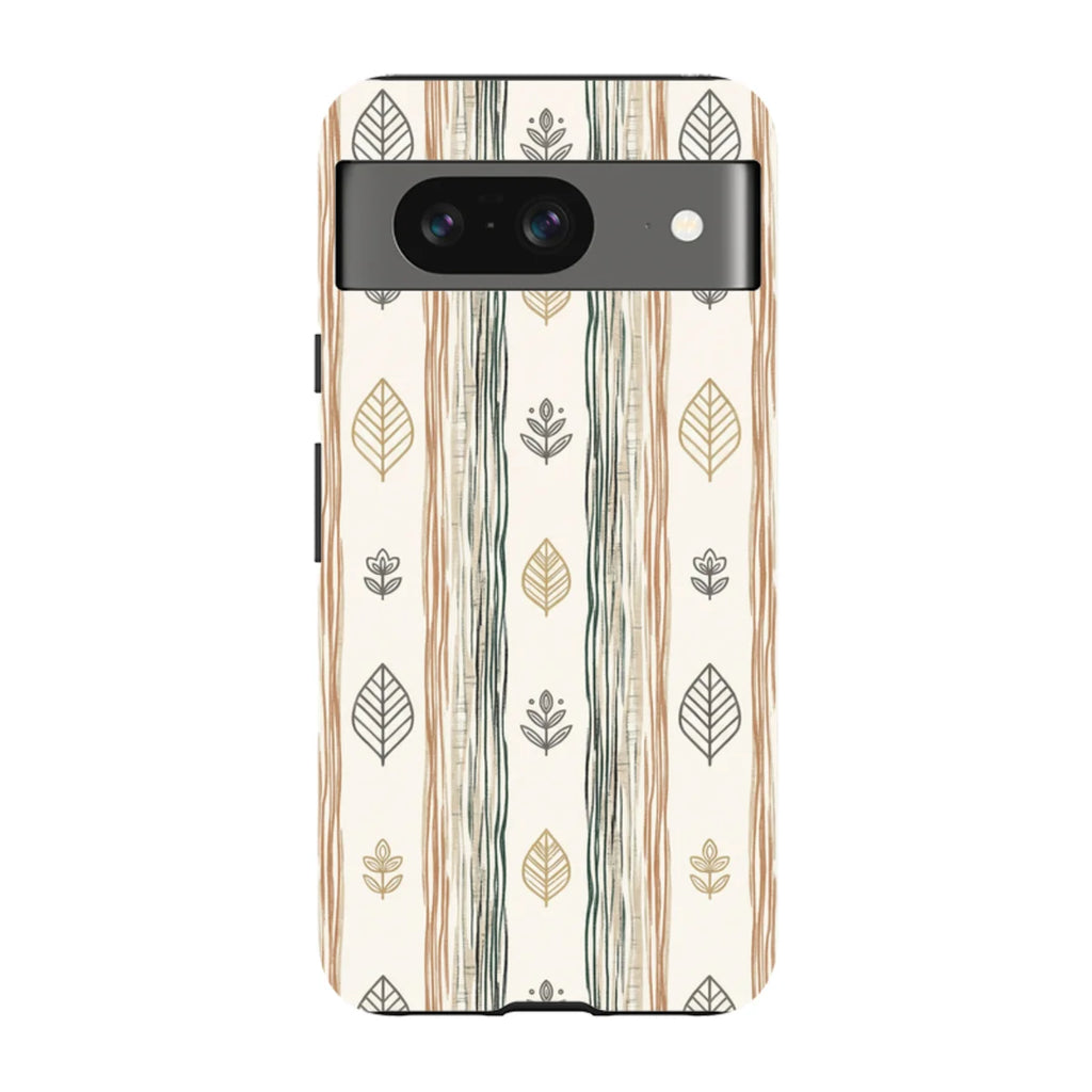 Birch Linen Harmony by Elsi Vaarala — Pixel 8 Tough Case — Finnaij