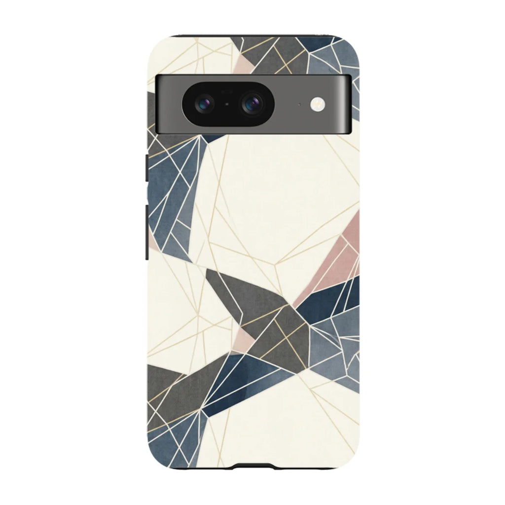 Frozen Lake Geometry by Elsi Vaarala — Pixel 8 Tough Case — Finnaij