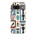 Market Day Icons by Ada Okoye — Pixel 8 Tough Case — Finnaij