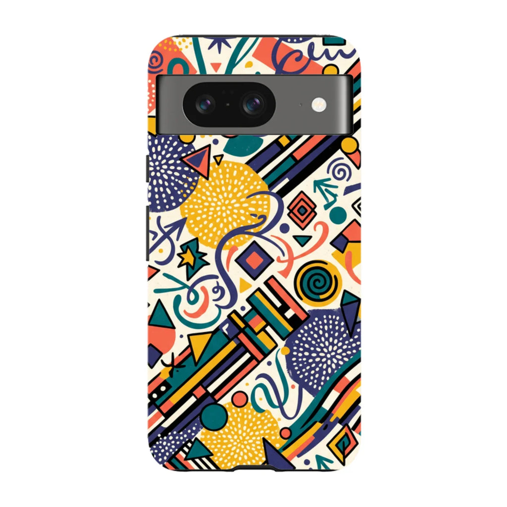 Festival Confetti (Daylight) by Ada Okoye — Pixel 8 Tough Case — Finnaij