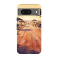 Laterite Road Golden Hour by Tobi Akinyemi — Pixel 8 Tough Case — Finnaij