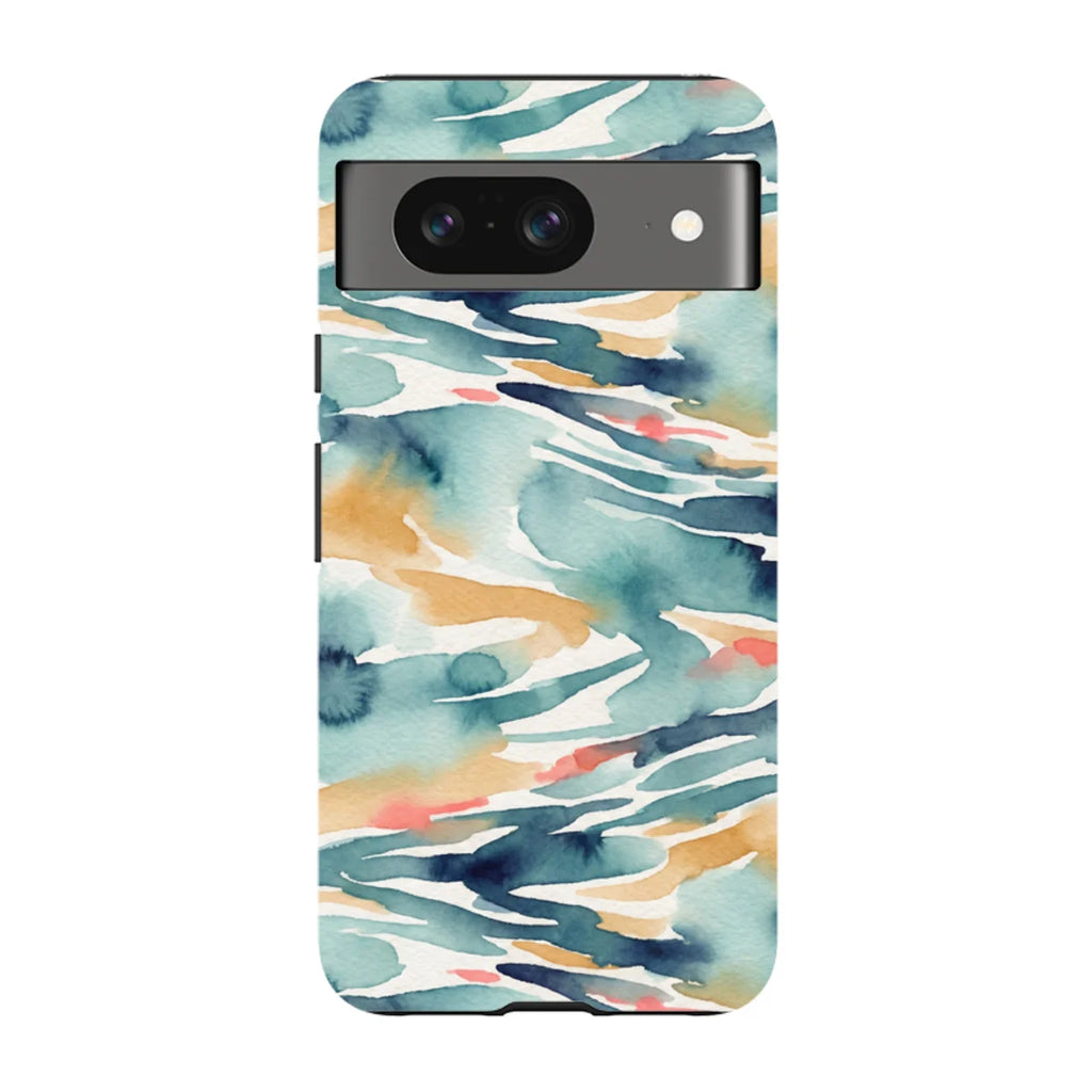 River Reflection Pattern Crop by Tobi Akinyemi — Pixel 8 Tough Case — Finnaij