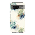 Palm Frond Breeze Pattern by Tobi Akinyemi — Pixel 8 Tough Case — Finnaij