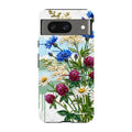 Nordic Wildflowers by Frida Lövström — Pixel 8 Tough Case — Finnaij
