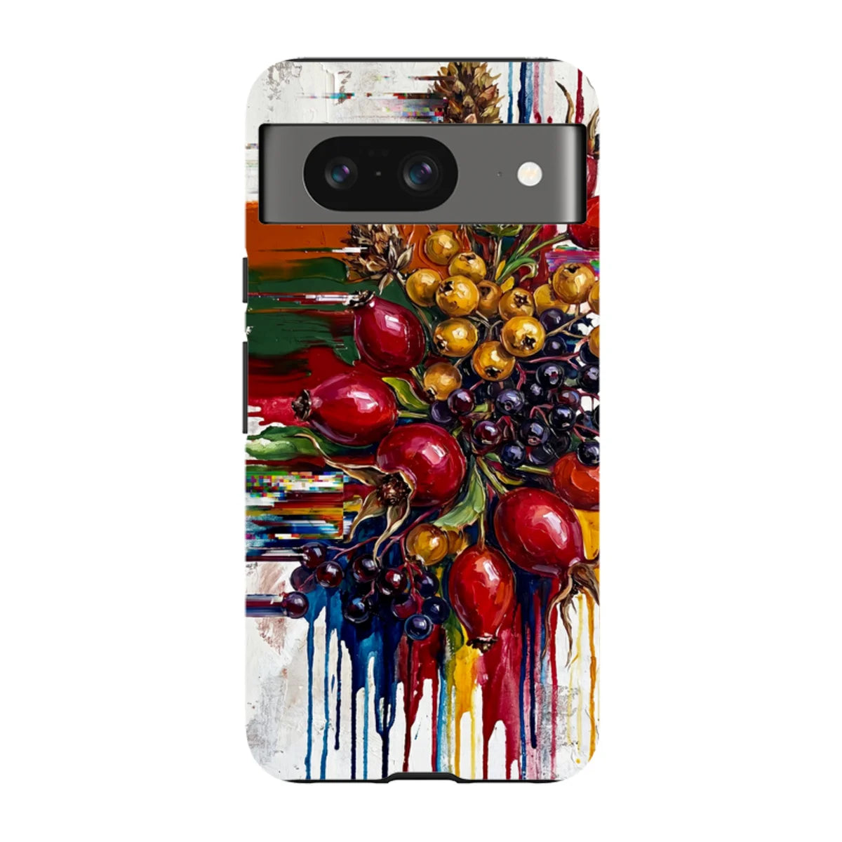 Autumn Berries and Botanicals by Frida Lövström — Pixel 8 Tough Case — Finnaij