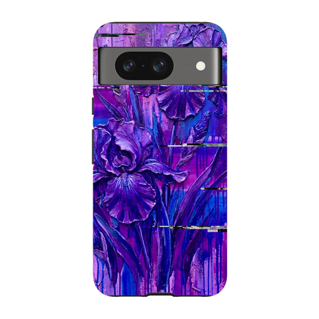 Iris Flowers by Frida Lövström — Pixel 8 Tough Case — Finnaij