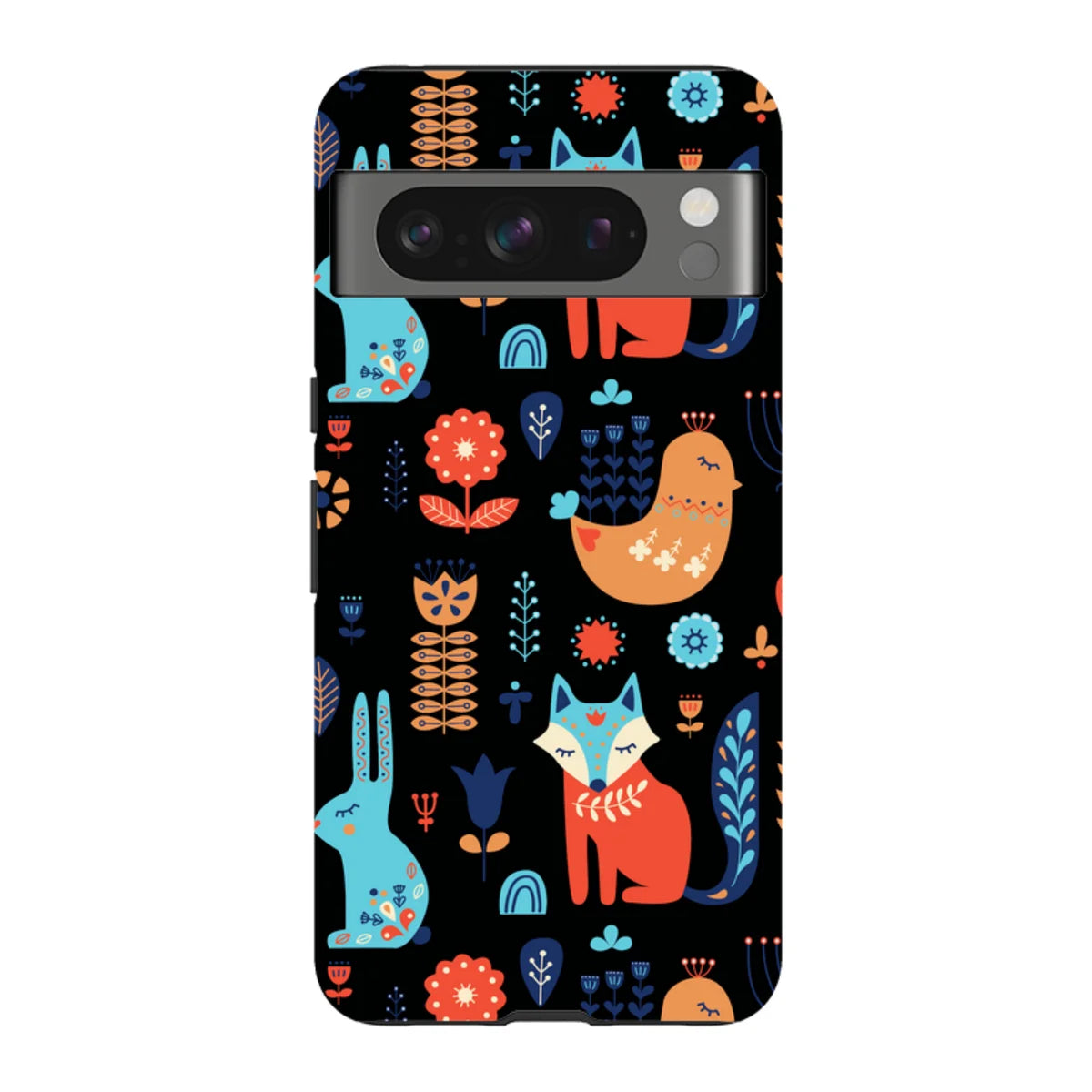 Nordic Ornament Black — Pixel 8 Pro Tough Case — Finnaij