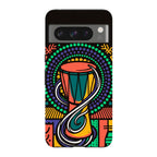 Talking Drum Halo by Ada Okoye — Pixel 8 Pro Tough Case — Finnaij