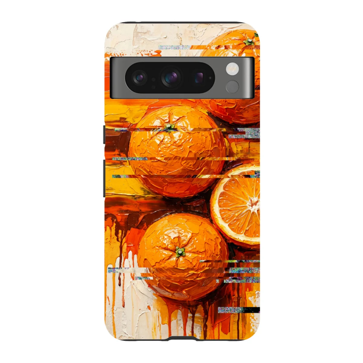 Oranges and Citrus Still Life by Frida Lövström — Pixel 8 Pro Tough Case — Finnaij