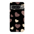 White & Black Hearts — Pixel 8 Pro Tough Case — Finnaij