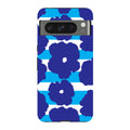 Bold Floral Blue — Pixel 8 Pro Tough Case — Finnaij