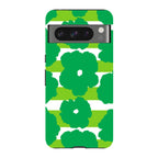 Bold Floral Green — Pixel 8 Pro Tough Case — Finnaij